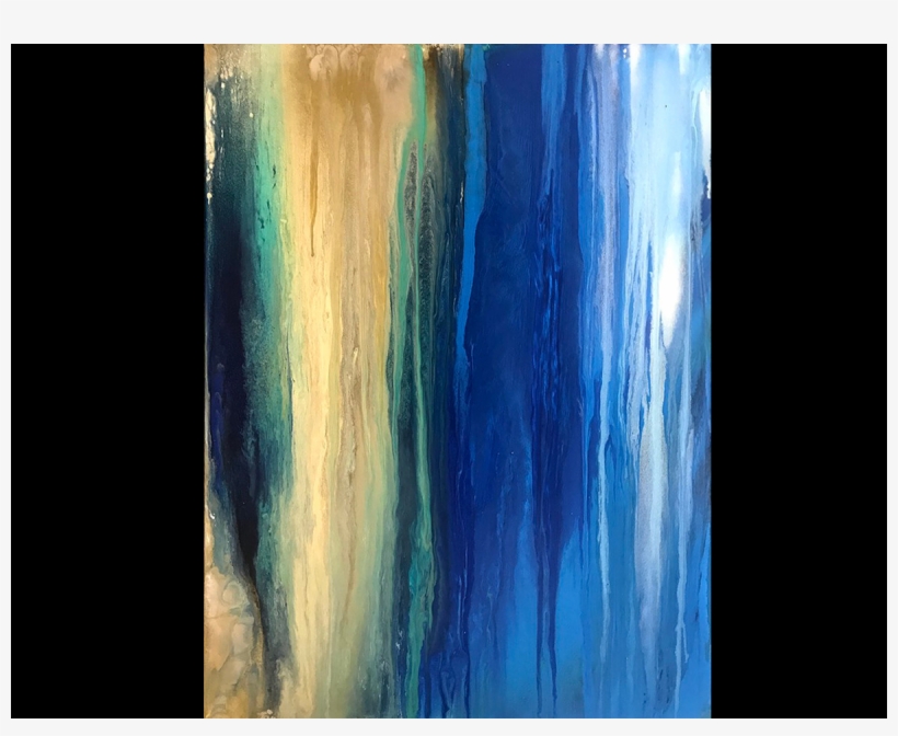 Blue Wave Iv - Visual Arts, transparent png download