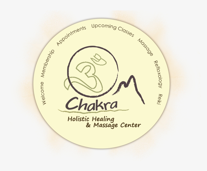 Om Chakra Holistic Healing And Massage Center - Circle, transparent png download