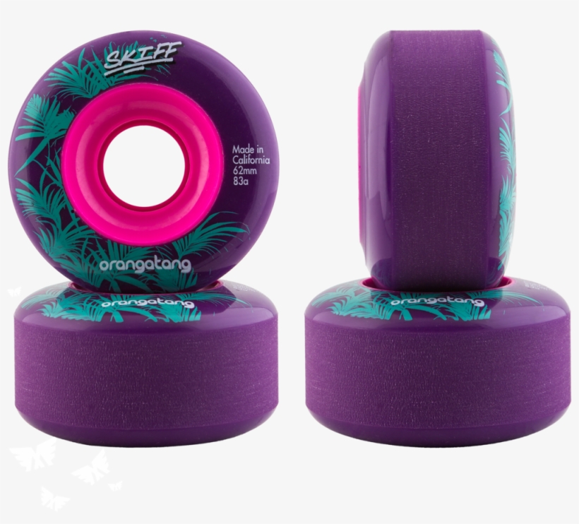 Orangatang Skiff 62mm Wheels Longboarding, Wheels - Orangatang Skiff 62mm, transparent png download