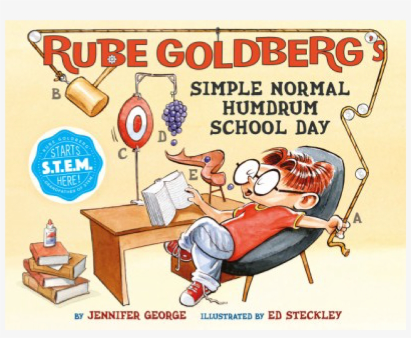Rube Goldberg's Simple Normal Humdrum School Day Is - Rube Goldberg Books, transparent png download