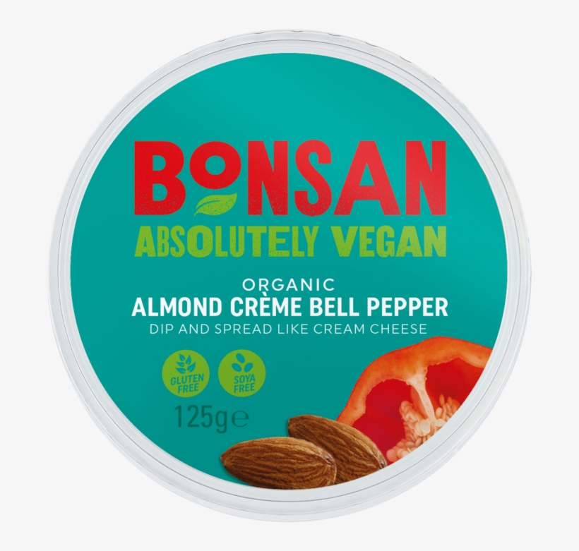 Bonsan Organic Almond Crème Bell Pepper - Circle, transparent png download