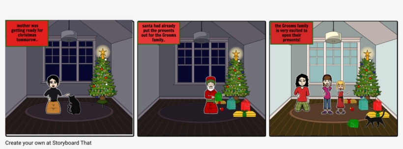 Christmas Day - Cartoon, transparent png download