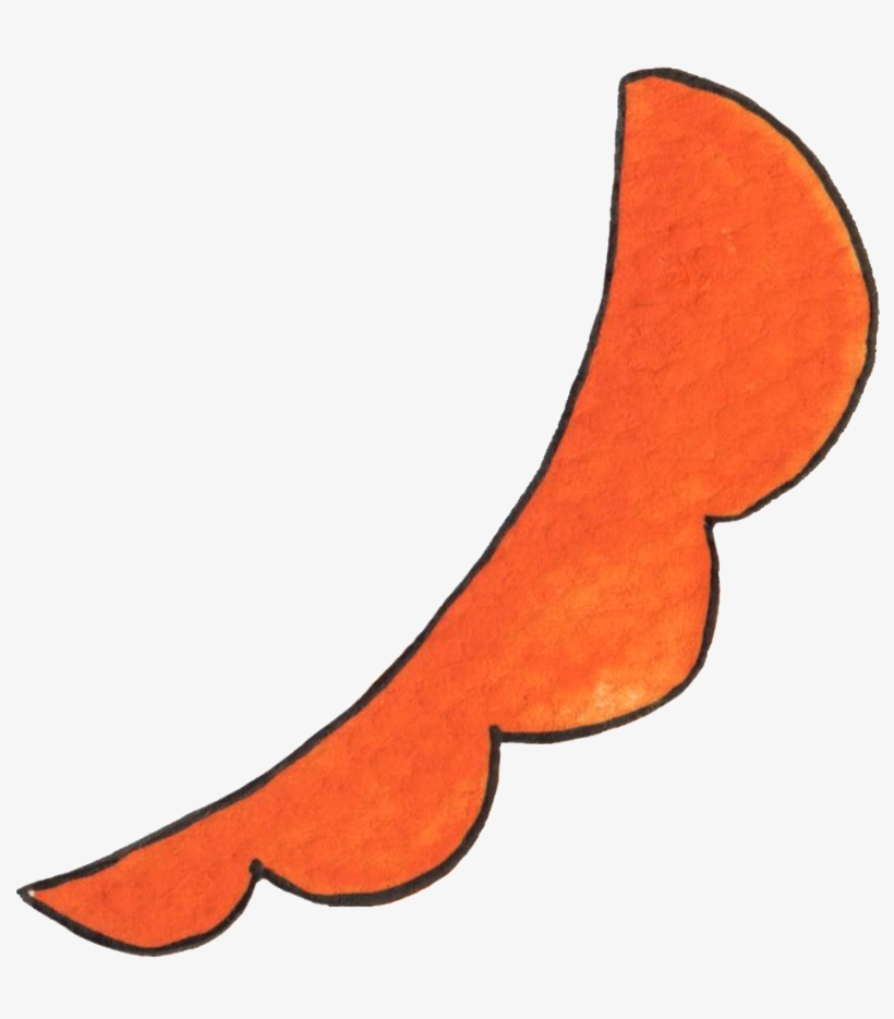 Half Moon Petals Transparent Decorative, transparent png download