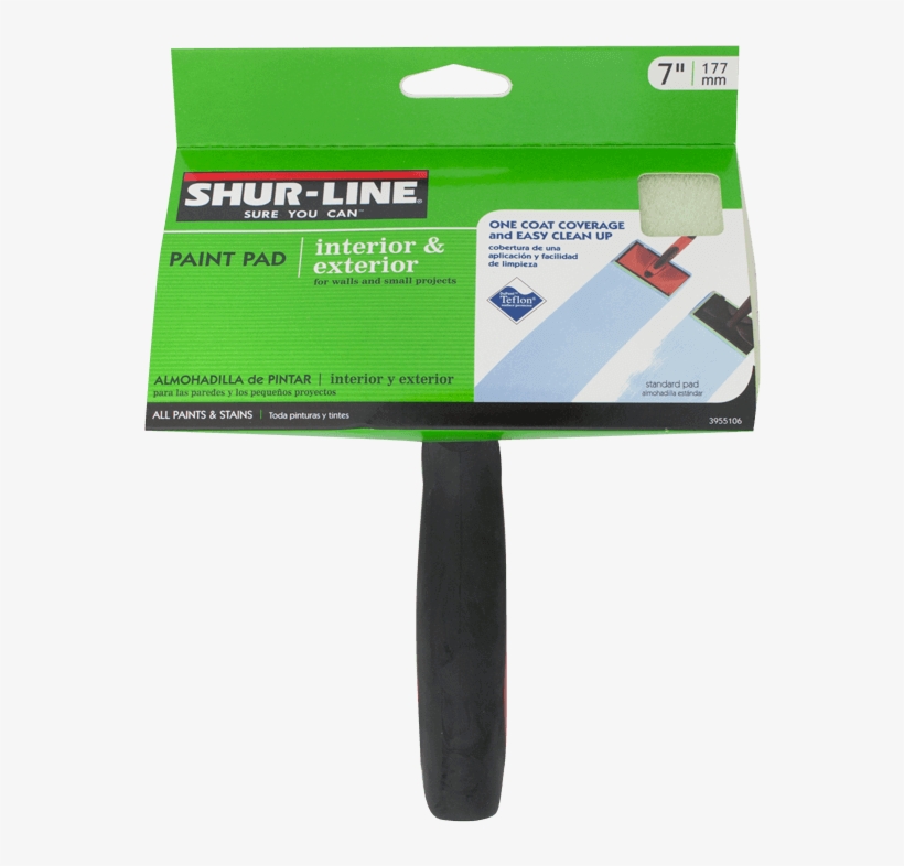 Shur-line Pad Painter 178mm - Shur Line, transparent png download