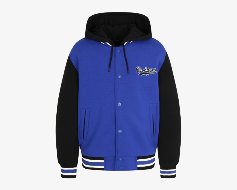 La Dodgers Authentic Bicolor Padding Monster Jacket - Hoodie, transparent png download