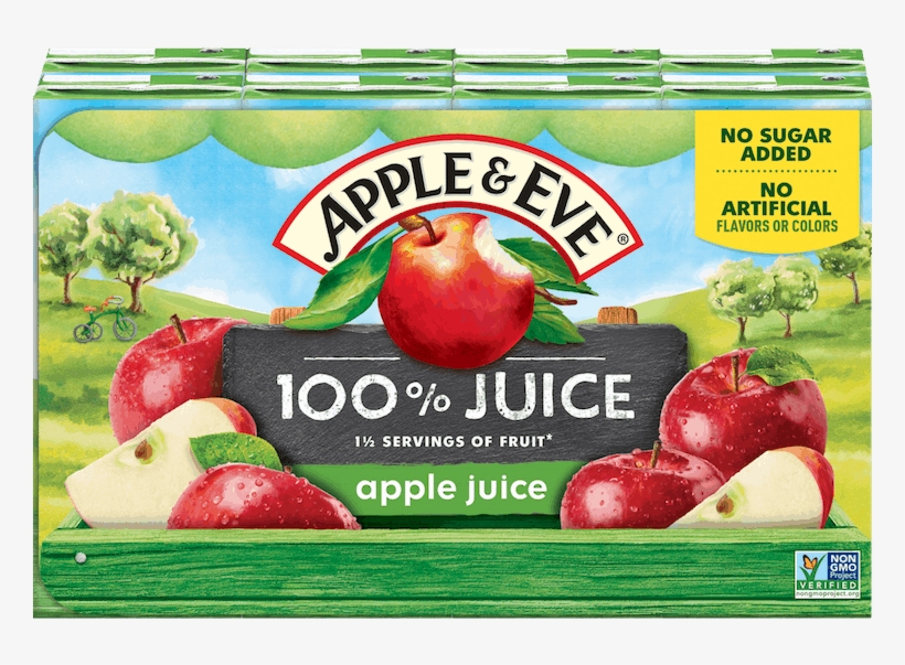 Juice Box - Apple And Eve Juice Boxes, transparent png download