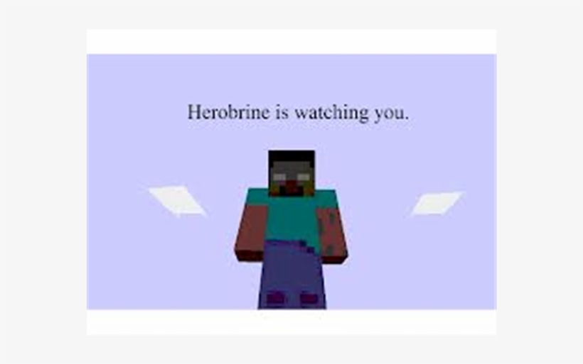 Slider Image - Minecraft Herobrine, transparent png download