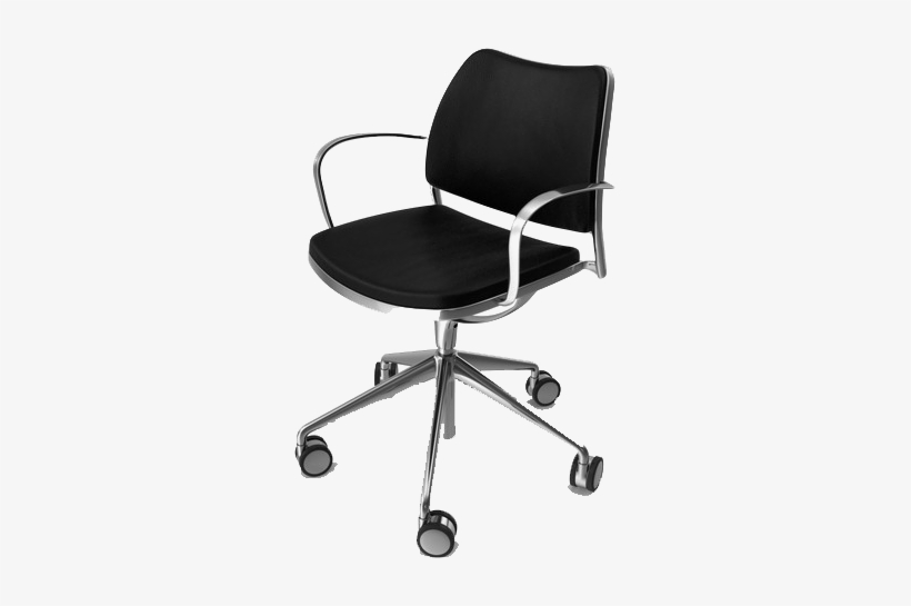Office Steel Chair Png, transparent png download