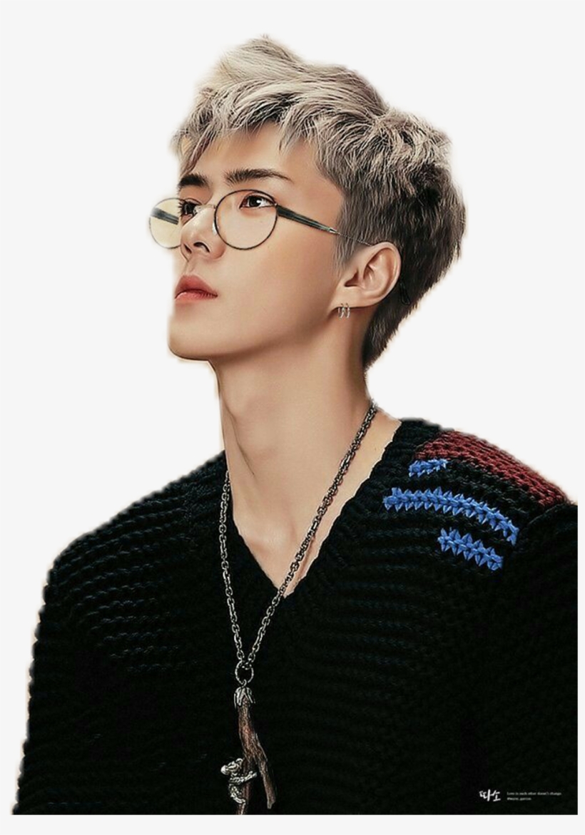 Sehun Sticker - Jennie Kim And Sehun, transparent png download