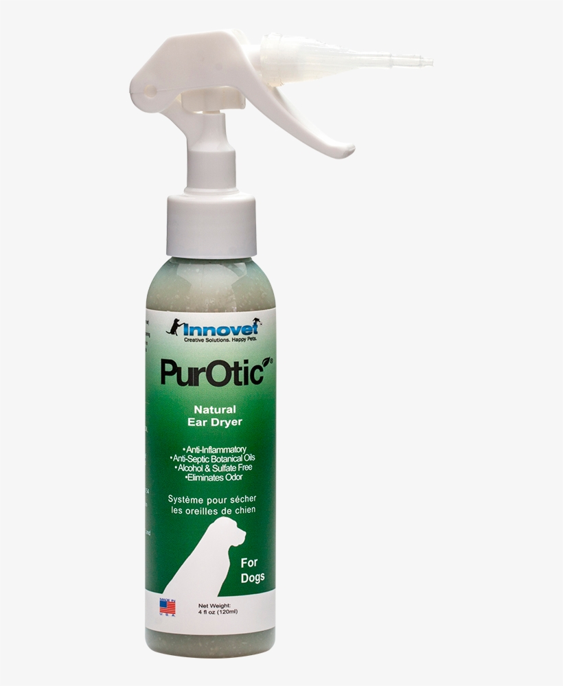 Purotic® 100% Natural Dog Ear Dryer - Ear, transparent png download