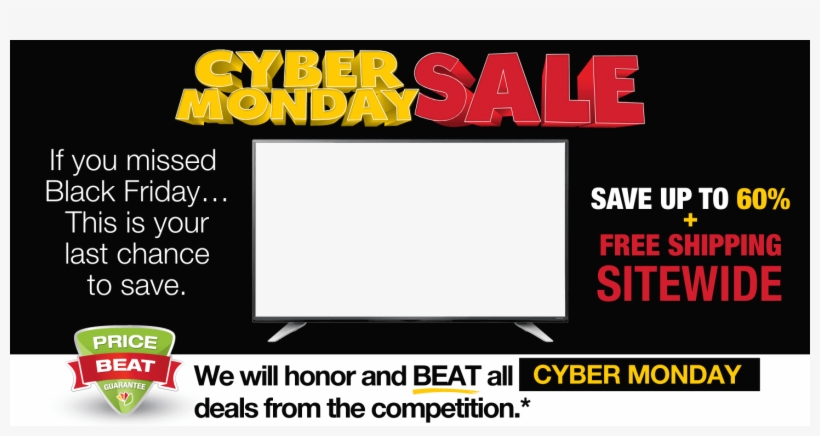 Cyber Monday - Leave Us Alone, transparent png download