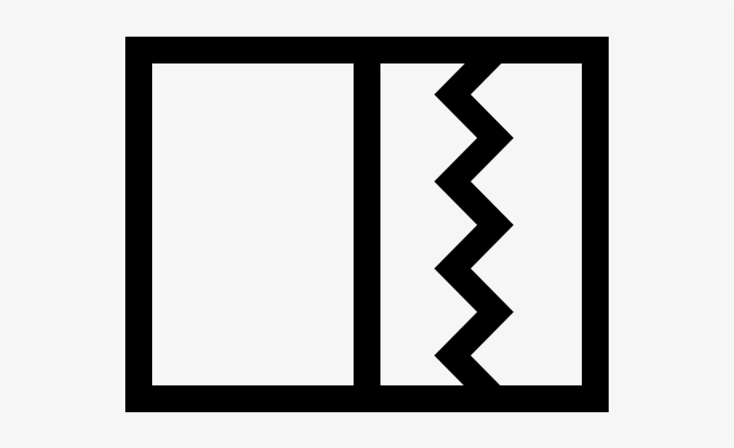 Torn Page Rubber Stamp - Manual, transparent png download