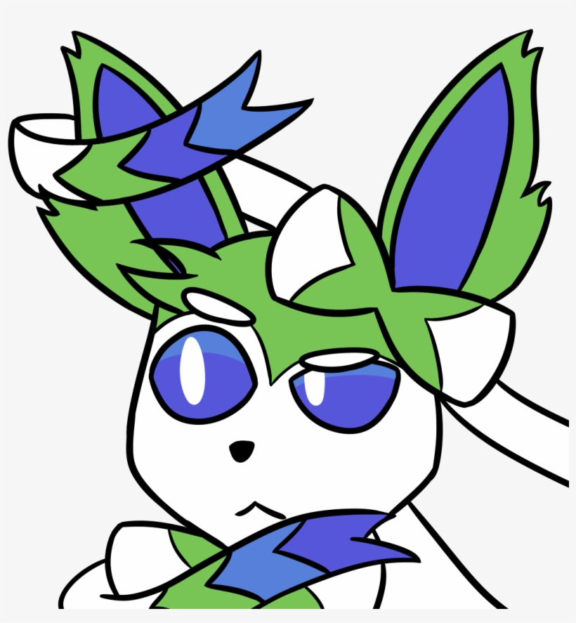 Sylveon Oc Think Emoji, transparent png download