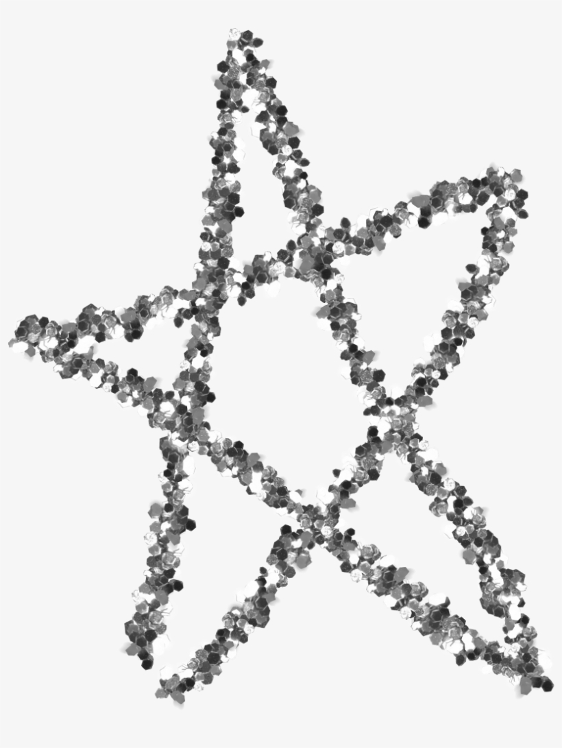 Glitter Sticker - Cross, transparent png download