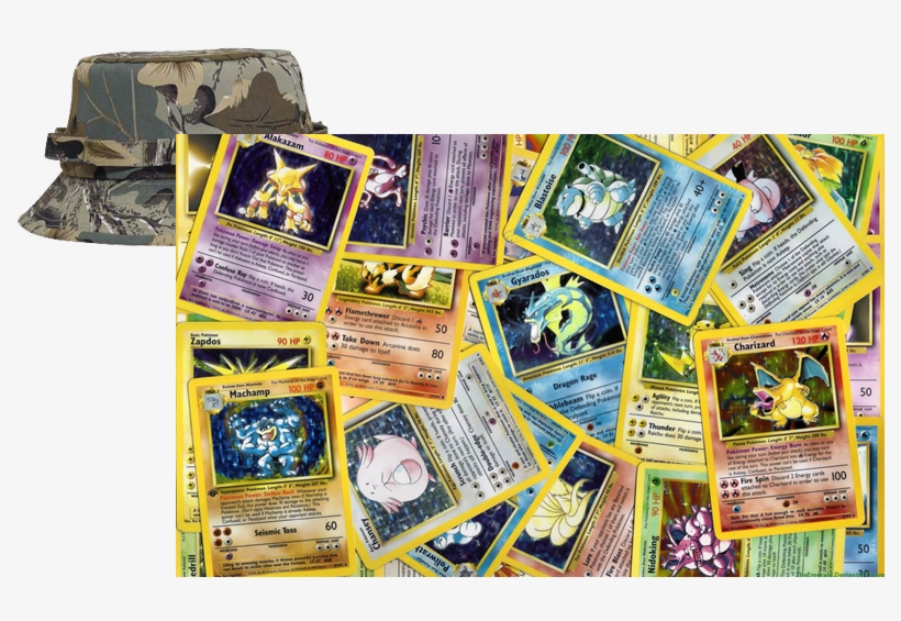 Bucket Hat Otto Cap 43 - 1st Gen Pokemon Card, transparent png download