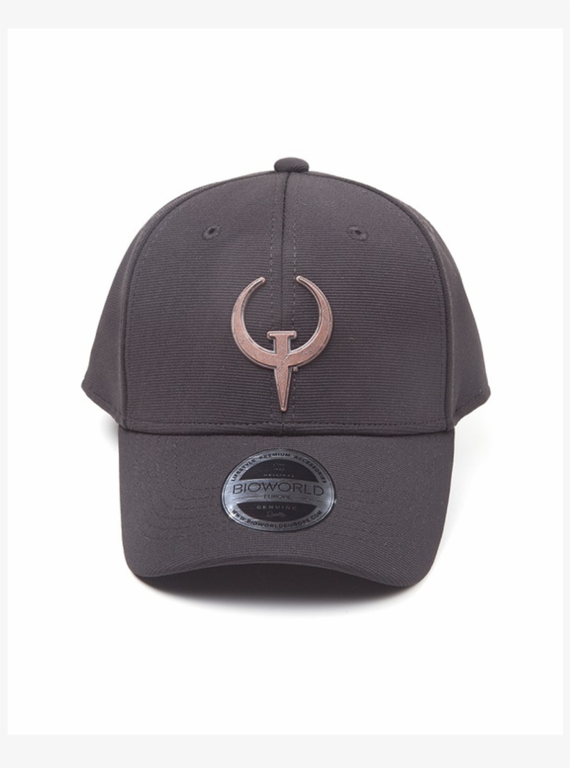 Quake Classic Quake Logo Curved Bill Cap - Baseball Cap, transparent png download