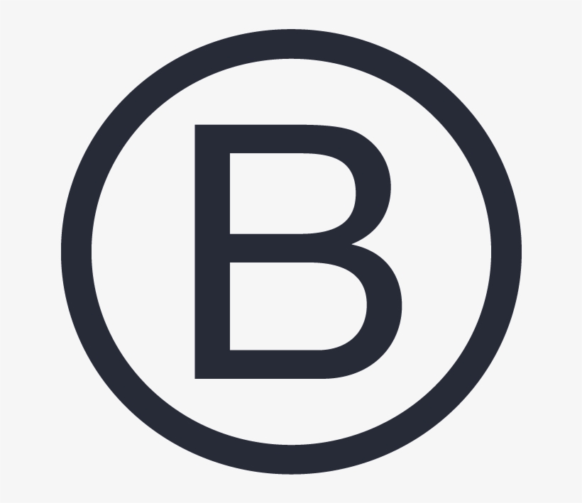 Icon Request Checklist - B Corp Logo, transparent png download
