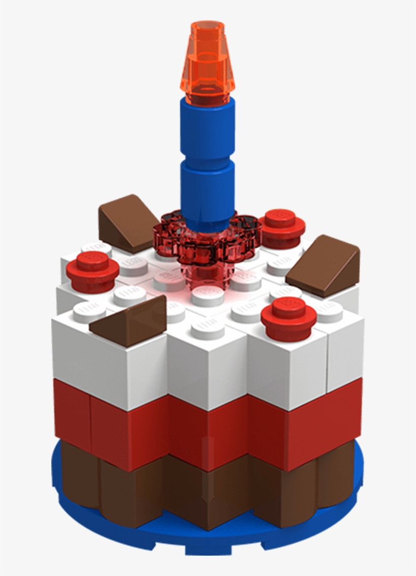 Lego Cake - Bricklink Afol Designer Programm, transparent png download