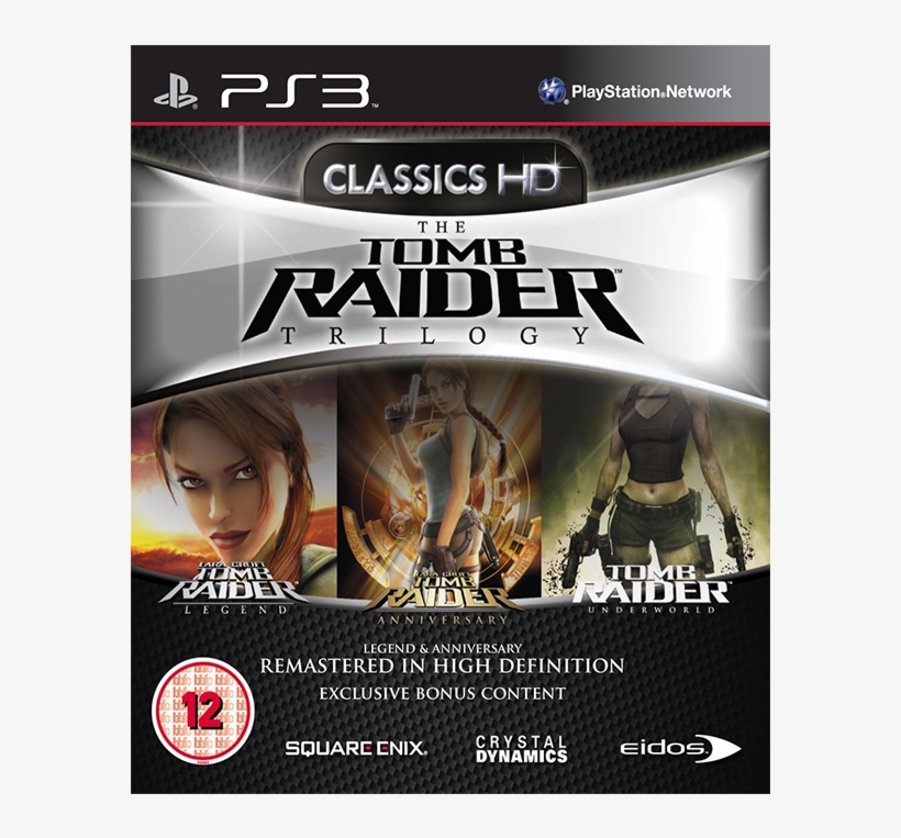 Tomb Raider Trilogy Ps3, transparent png download
