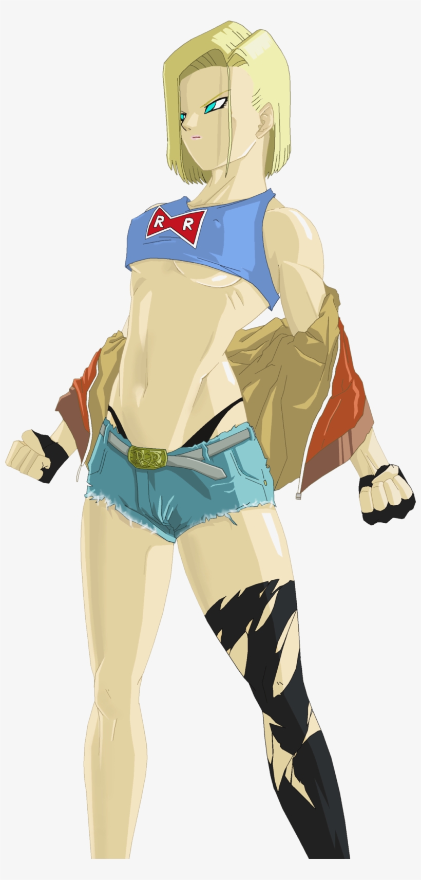 Png - Android 18 Red Ribbon, transparent png download