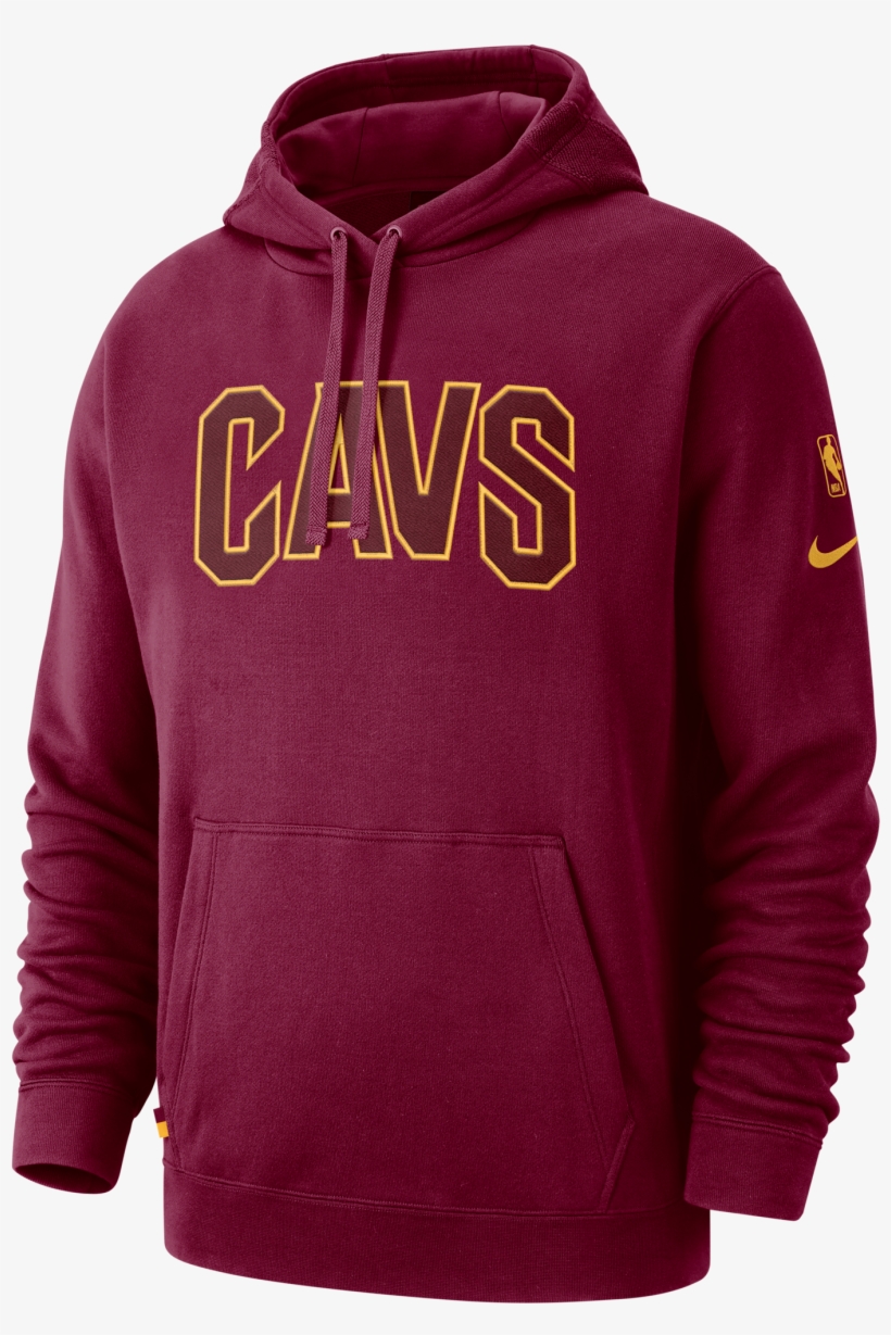 Nike Nba Cleveland Cavaliers Courtside Hoodie - Lakers Nike Black Hoodie, transparent png download