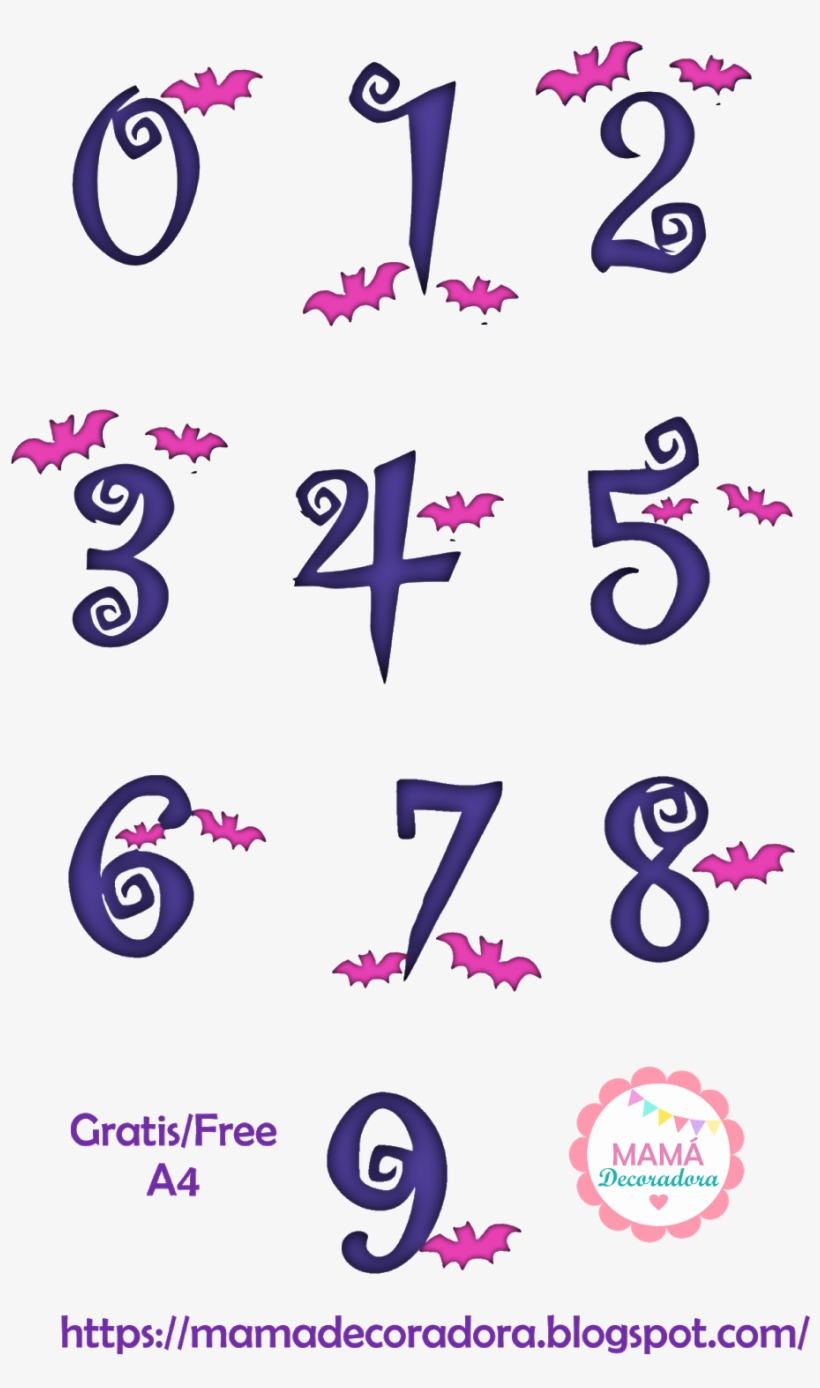 Números Vampirina - Circle, transparent png download