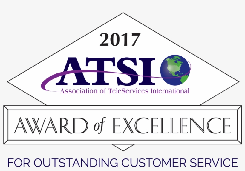 Virtual Receptionist - Atsi Award Of Excellence Logo Transparent, transparent png download