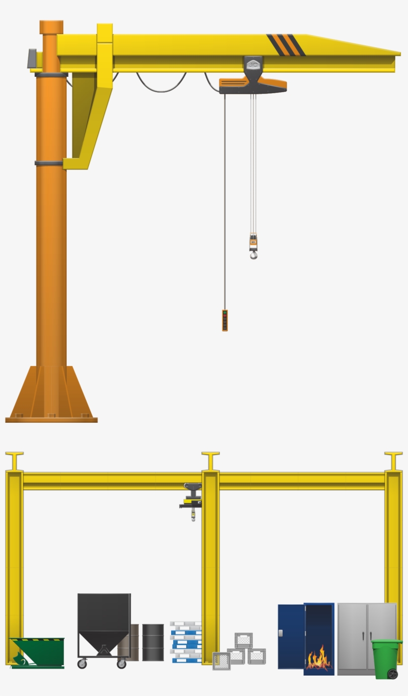 Among All Of The Static Warehouse Items Fire An Important - Crane, transparent png download