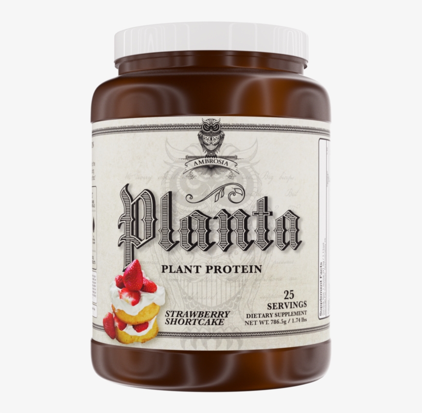 Strawberry Shortcake Planta™ Premium Plant Pro Ambrosia - Planta Protein, transparent png download