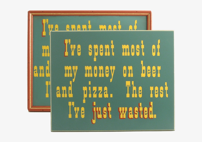 Money On Pizza Sign11" X - Display Device, transparent png download