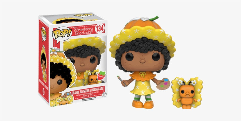 Orange Blossom & Marmalade Scented Pop Vinyl Figure - Strawberry Shortcake Funko Pop, transparent png download