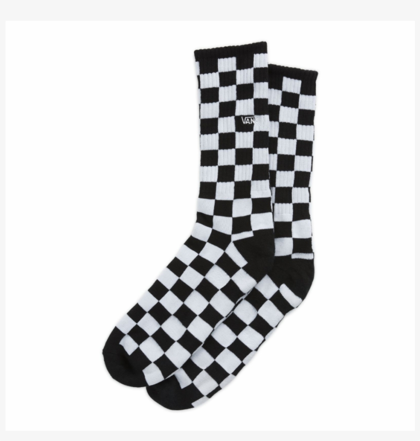 Vans Checkerboard Crew Sock - Vans Checkerboard 2 Crew Socks, transparent png download