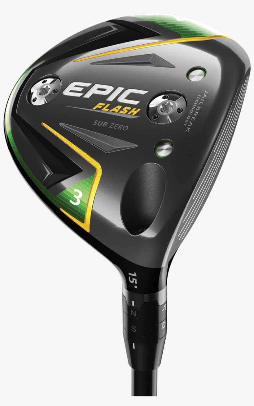 Epic Flash Sub Zero - Callaway Epic Flash Fairway Wood, transparent png download