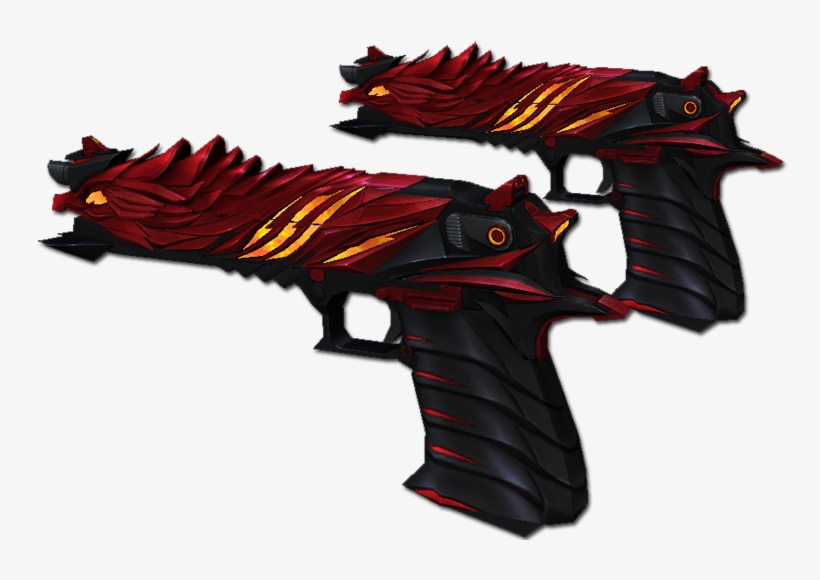 Cso2 Dual Desert Eagle Phoenix - Ranged Weapon, transparent png download