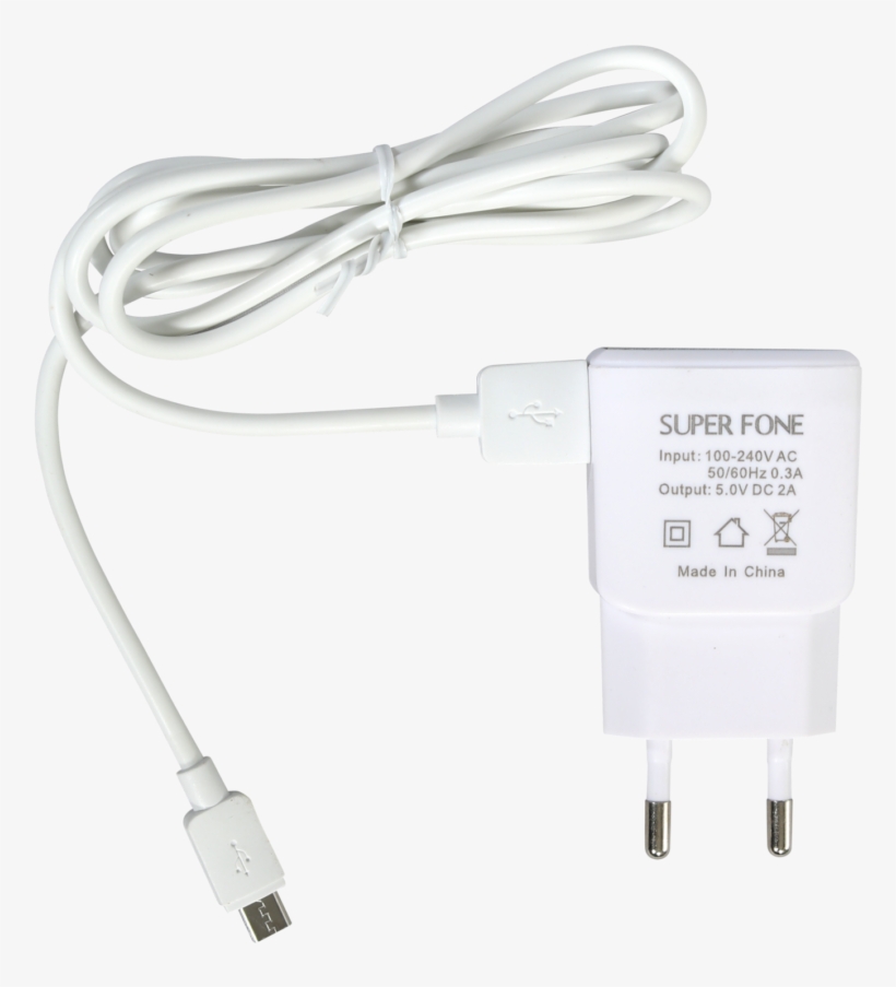 Smart Charger Blue - Usb Cable, transparent png download