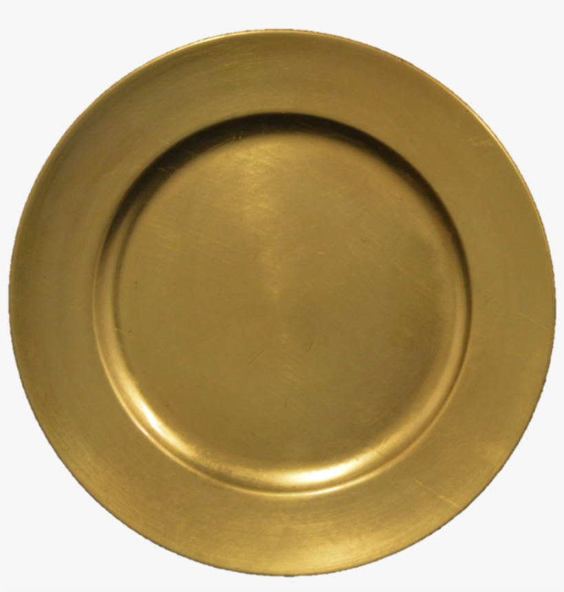 Gold Acrylic - Plate, transparent png download