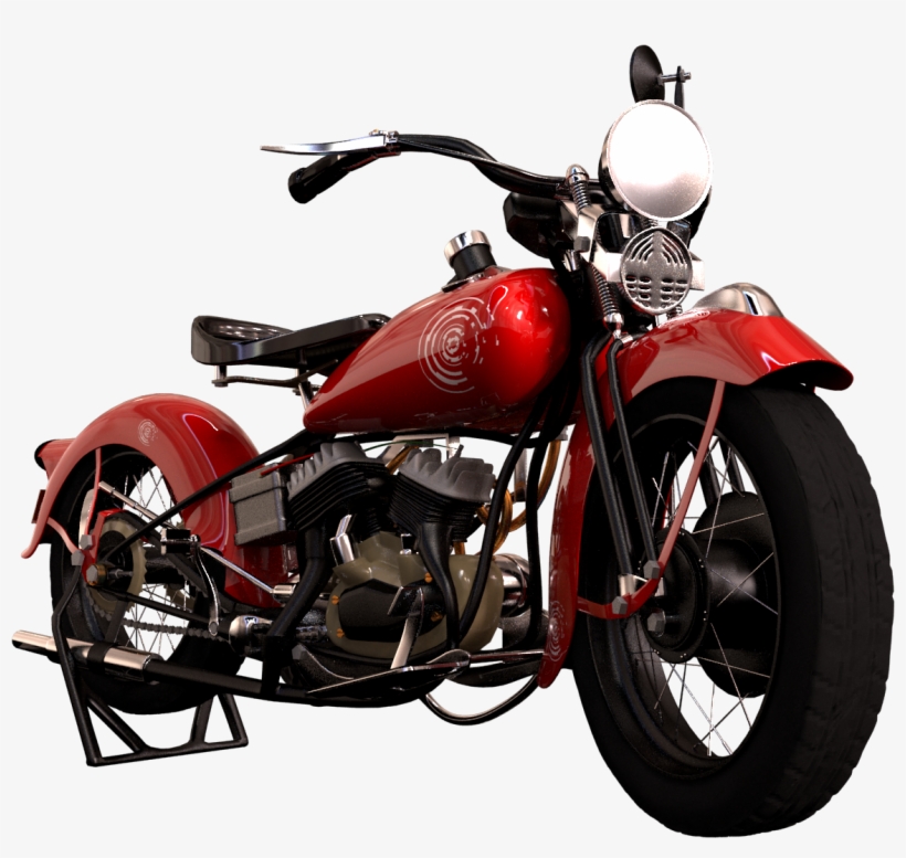 Moto Harley Davidson - Cruiser, transparent png download