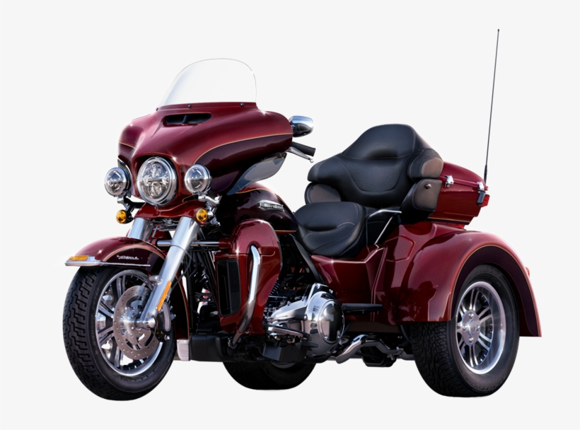 Harley Davidson Clipart Two Wheeler - Harley Davidson Tri Glide Ultra, transparent png download