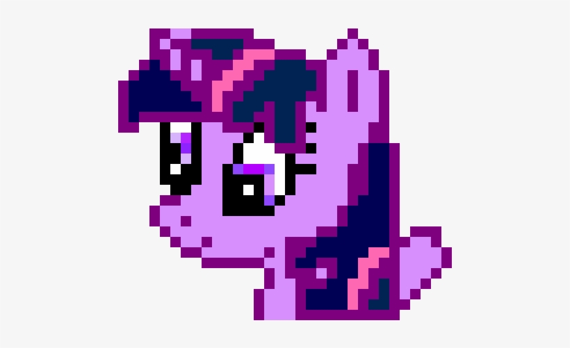 My 8-bit Twilight Sparkle - Alien Pixel Art Png, transparent png download