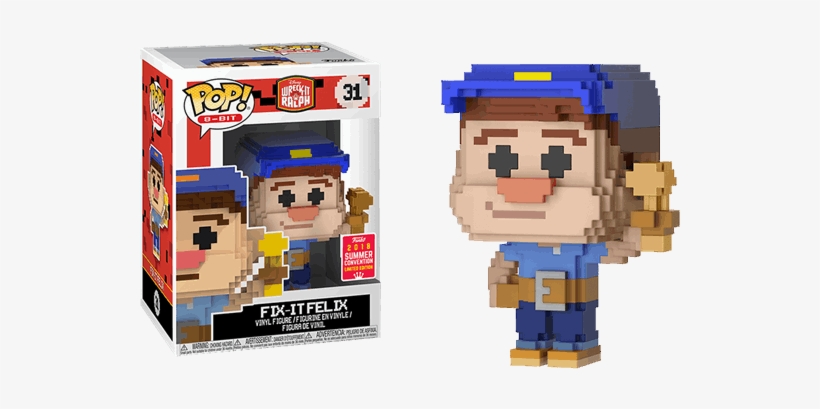 Wreck It Ralph - 8 Bit Wreck It Ralph Funko, transparent png download
