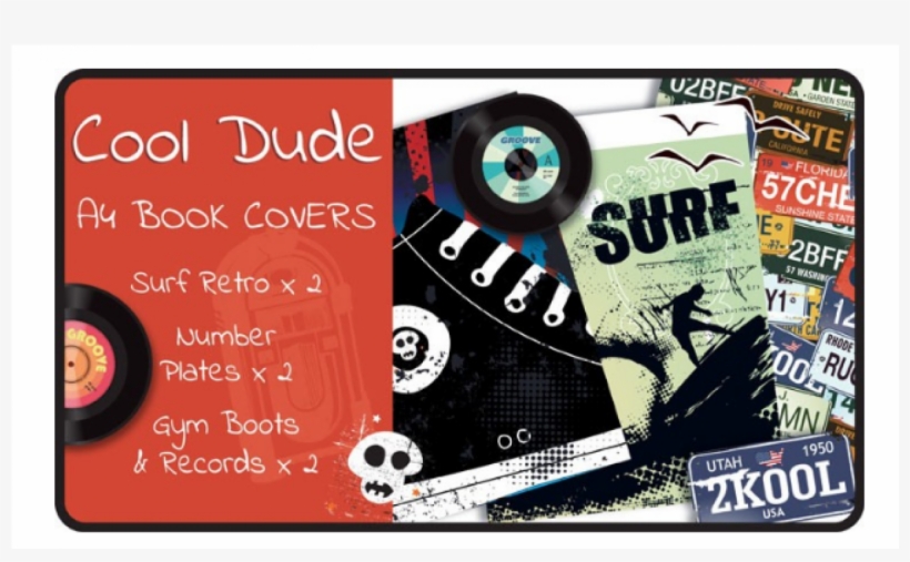 2kool4skool Kool Dude A4 Book Covers - Gadget, transparent png download