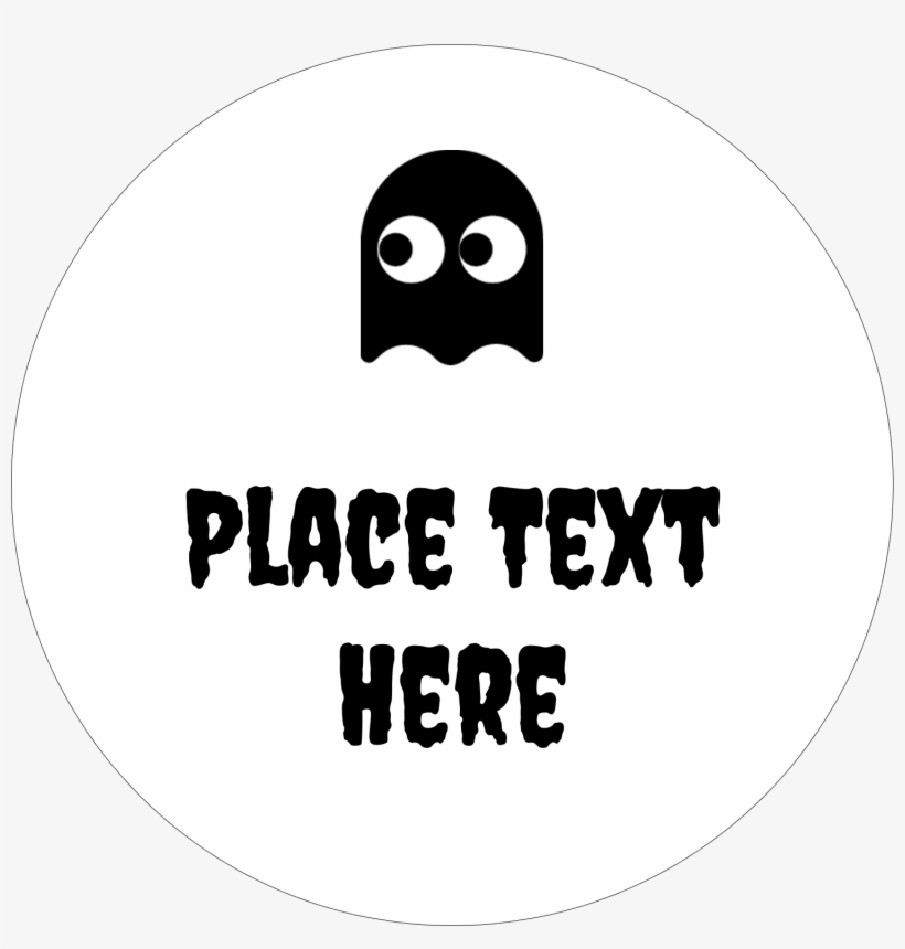 Banner Transparent Stock Halloween Pac Man Predesigned - Circle, transparent png download