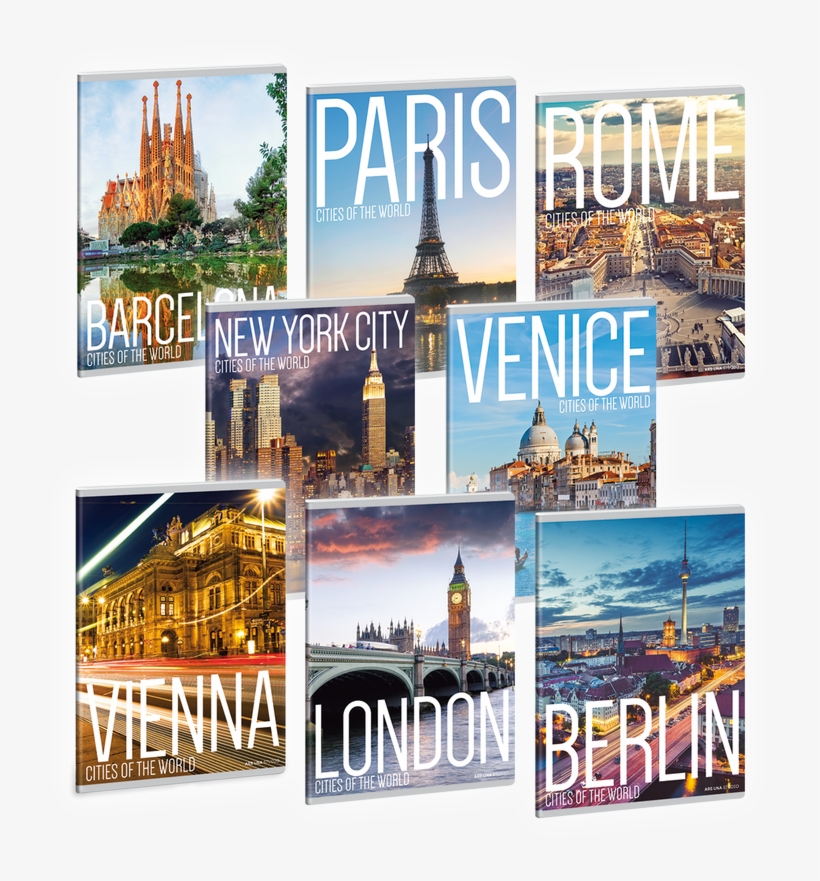 Exercise Book - Cities Of The World London Füzet, transparent png download