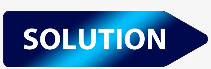 Solution Problem Analysis Red Green Yellow Text - Solution, transparent png download