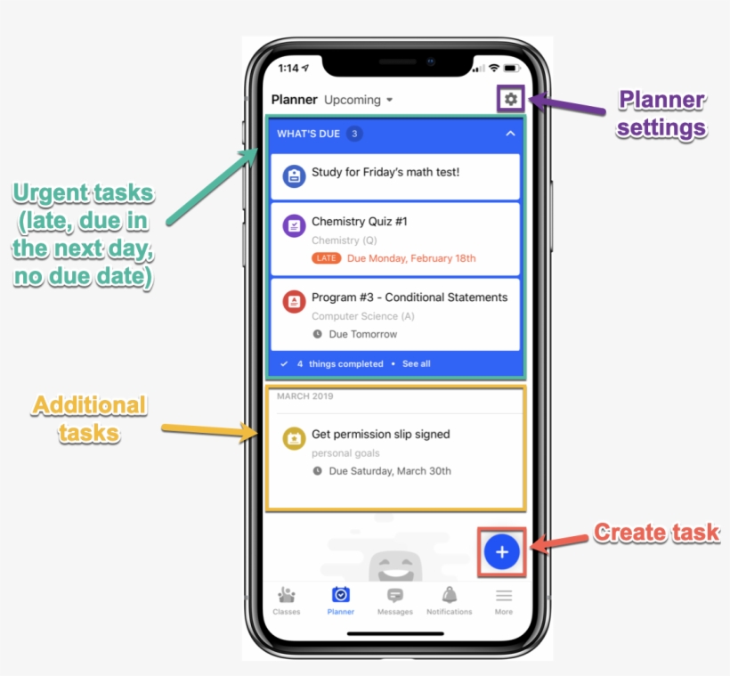 Planner 1 - Iphone, transparent png download