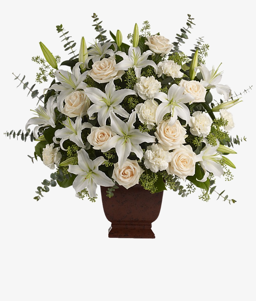 Flores Encontradas En La Web - Bouquet Funeral, transparent png download