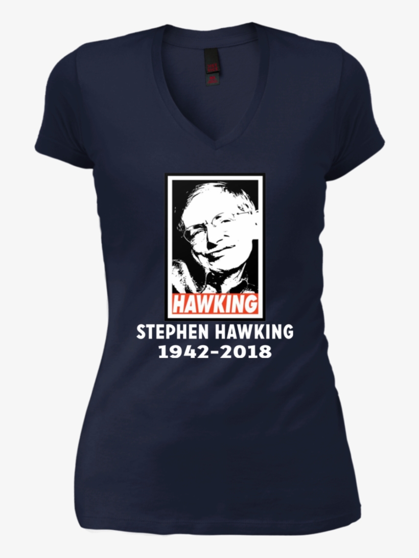 Stephen Hawking Theoretical Physicist 1942 2018 T Shirt - Active Shirt, transparent png download