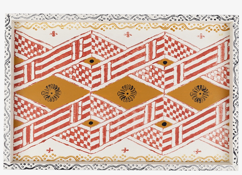 Hand-painted Tray - Motif, transparent png download