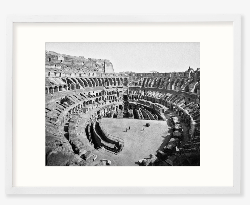 View Of The Inside The Colosseum - Il Colosseo, transparent png download