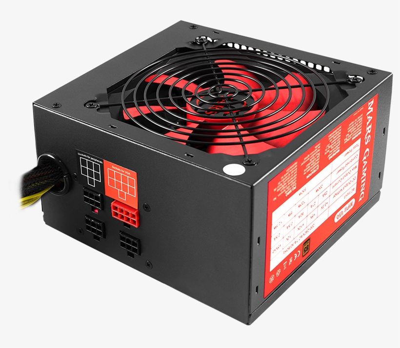 Mpii850 Power Supply - Mars Gaming Mpii750, transparent png download